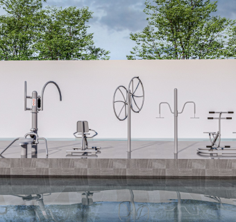 现代健身器材 健身器材组合 健身设施 运动器械 户外健身器材